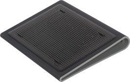 Targus Chill Mat™ Lap in black, designed for laptops up to 17 inches with dual fans for cooling and ergonomic support.